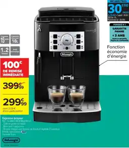 Cora x Carrefour DELONGHI Expresso broyeur offre