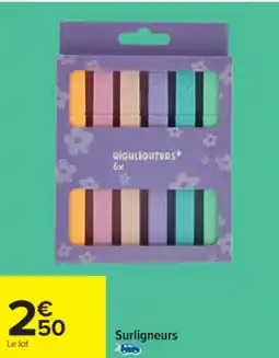Cora x Carrefour Surligneurs offre