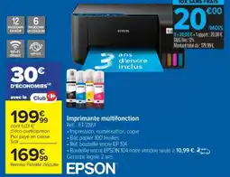 Cora x Carrefour EPSON Imprimante multifonction offre