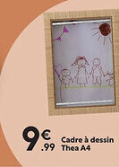 Maxi Bazar Cadre à dessin Thea A4 offre