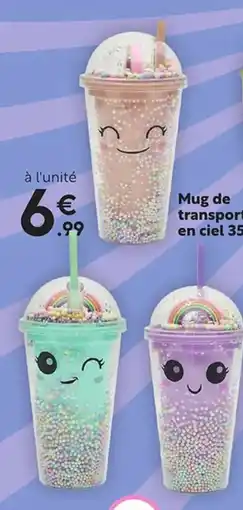 Maxi Bazar Mug de transport Arc en ciel offre