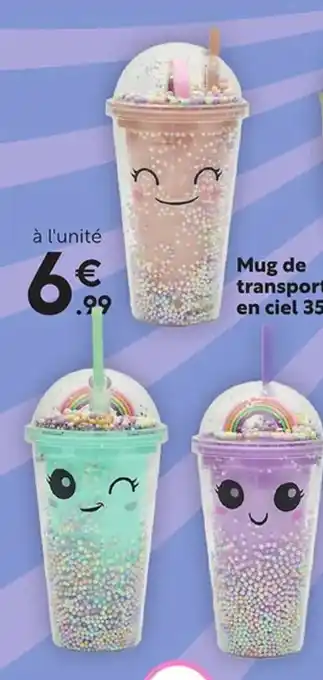 Maxi Bazar Mug de transport Arc en ciel offre