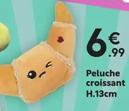 Maxi Bazar Peluche croissant H.13cm offre