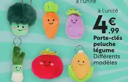 Maxi Bazar Porte-clés peluche légume offre
