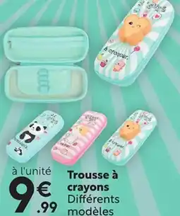 Maxi Bazar Trousse à crayons offre