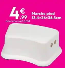 Maxi Bazar Marche pied 13.4 x 26 x 36.5 cm offre