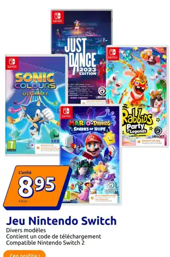 Action Jeu Nintendo Switch offre