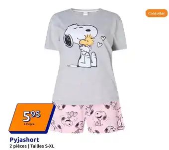 Action Pyjashort offre