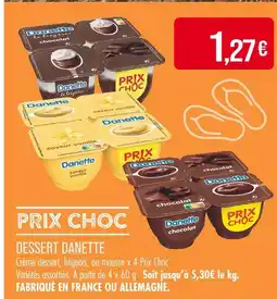 Match DANETTE Dessert offre