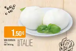 Match Mini Burrata offre