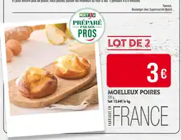 Match Moelleux poires offre