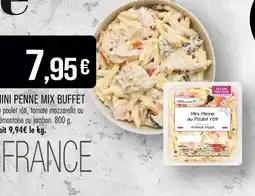 Match MIX BUFFET MINI PENNE offre