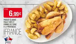 Match Poulet rôti et pommes de terre à la provençale offre