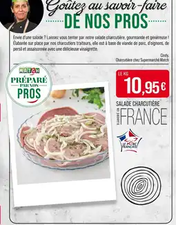 Match Salade Charcutière offre