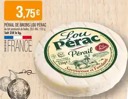 Match LOU PÉRAC Pérail de brebis offre
