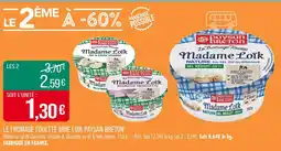 Match PAYSAN BRETON Le Fromage Fouetté Mme Loik offre