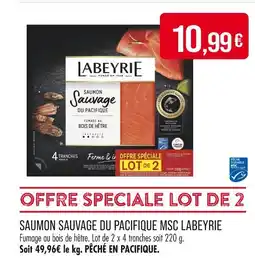 Match LABEYRIE Saumon sauvage du pacifique msc offre