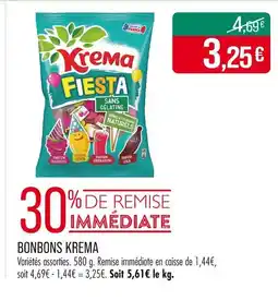 Match KREMA Fiesta offre