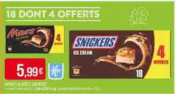 Match SNICKERS Barres glacées Snickers offre