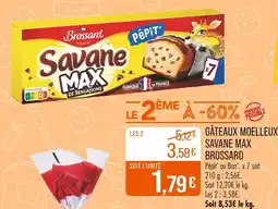 Match BROSSARD Savane Max offre