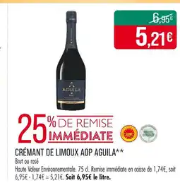 Match AGUILA Crémant de Limoux AOP offre