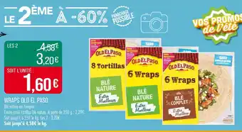 Match OLD EL PASO Wraps offre