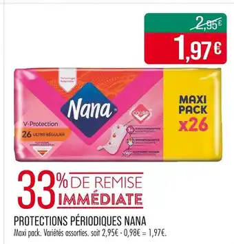 Match NANA Protections périodiques offre