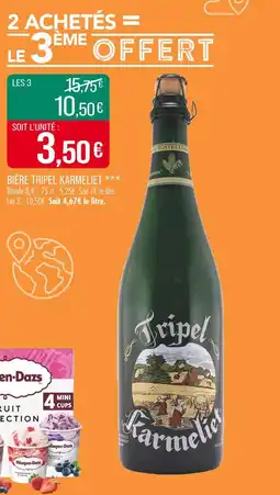 Match KARMELIET Bière tripel offre