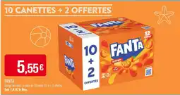 Match Fanta 10 Canettes + 2 Offertes offre