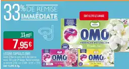 Match OMO Lessive capsules offre