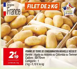Netto Filet de 2 kg offre