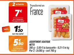 Netto NETTO Assortiment asiatique offre