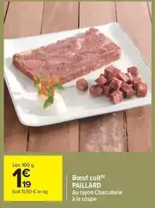 Carrefour Market Paillard - bœuf cuit offre