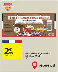 Carrefour Market Filets de harengs fumés offre