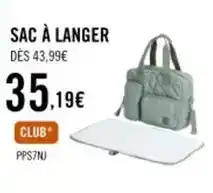 Orchestra Sac à langer offre