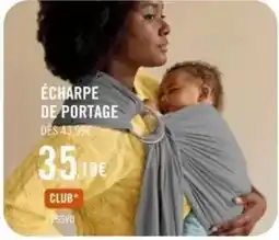 Orchestra Écharpe de portage offre