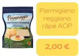 Franprix Parmigiano reggiano râpé offre