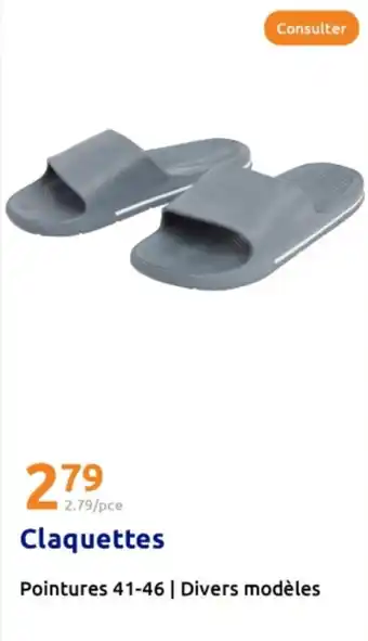 Action Claquettes offre