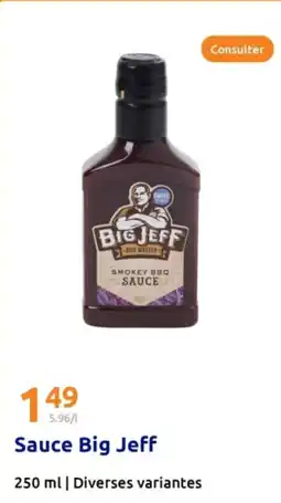 Action BIG JEFF Sauce offre