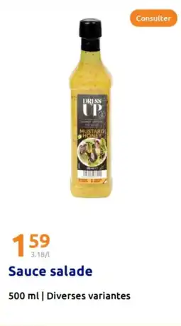 Action Sauce salade offre