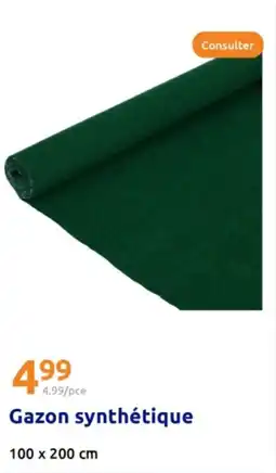 Action Gazon synthétique offre