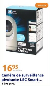 Action Caméra de surveillance pivotante LSC Smart... offre