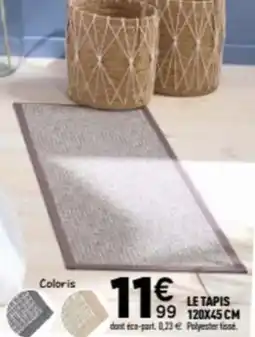 Centrakor Le tapis 120x45 cm offre