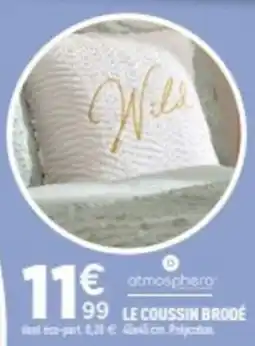 Centrakor Le Coussin brode offre
