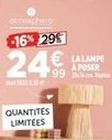 Centrakor La lampe à poser offre