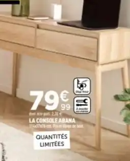 Centrakor La console abana offre
