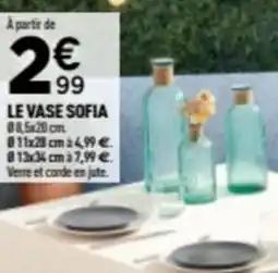 Centrakor Le vase sofia offre