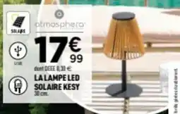 Centrakor La lampe led solaire kesy offre