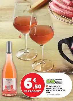 Bi1 Arbois aop rose fruitiere vinicole d'arbois 2024 offre