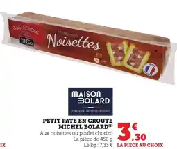 Bi1 Petit pate en croute michel bolard offre